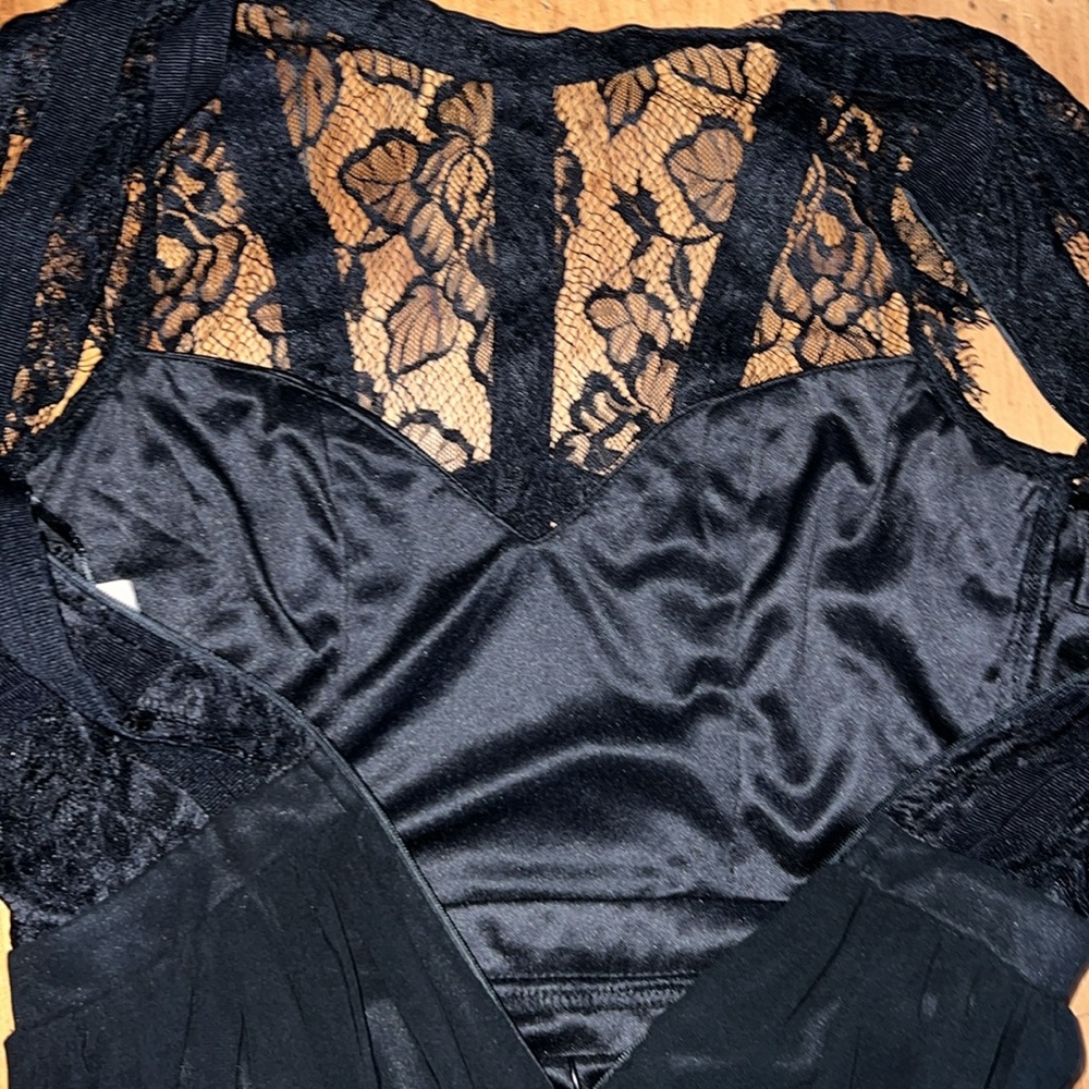 MORNING LAVENDER black dress XS - Picture 6 of 12